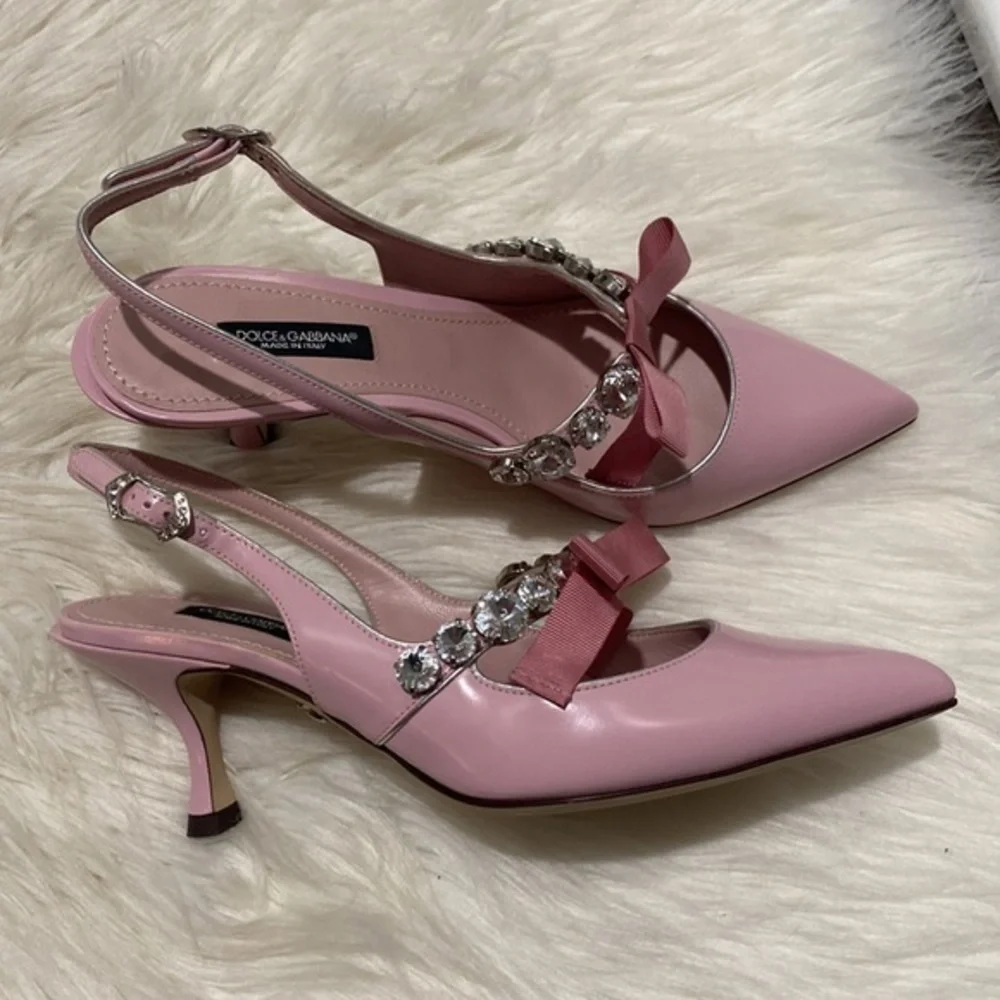 New Dolce & Gabbana‎ Lori Slingback pumps size 36EU